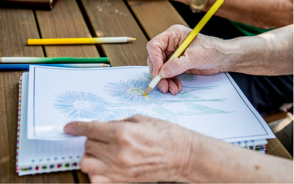 5 Reasons to Use Coloring Books for Seniors - Vineyard Senior Living